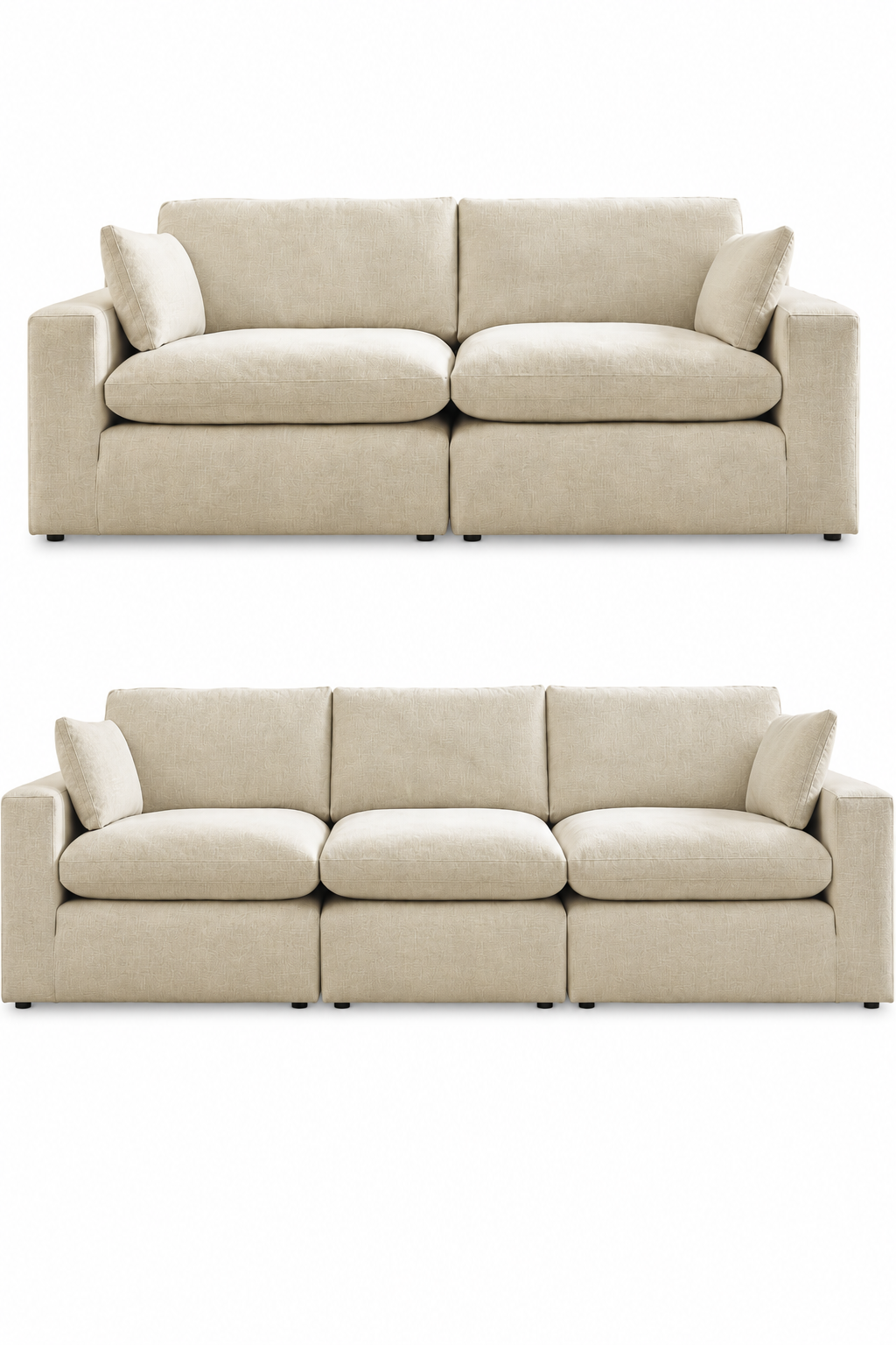 Elyza Linen Modular Living Room Set from Ashley - Luna Furniture