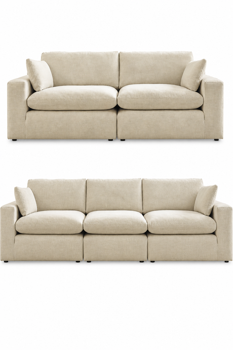 Elyza Linen Modular Living Room Set from Ashley - Luna Furniture