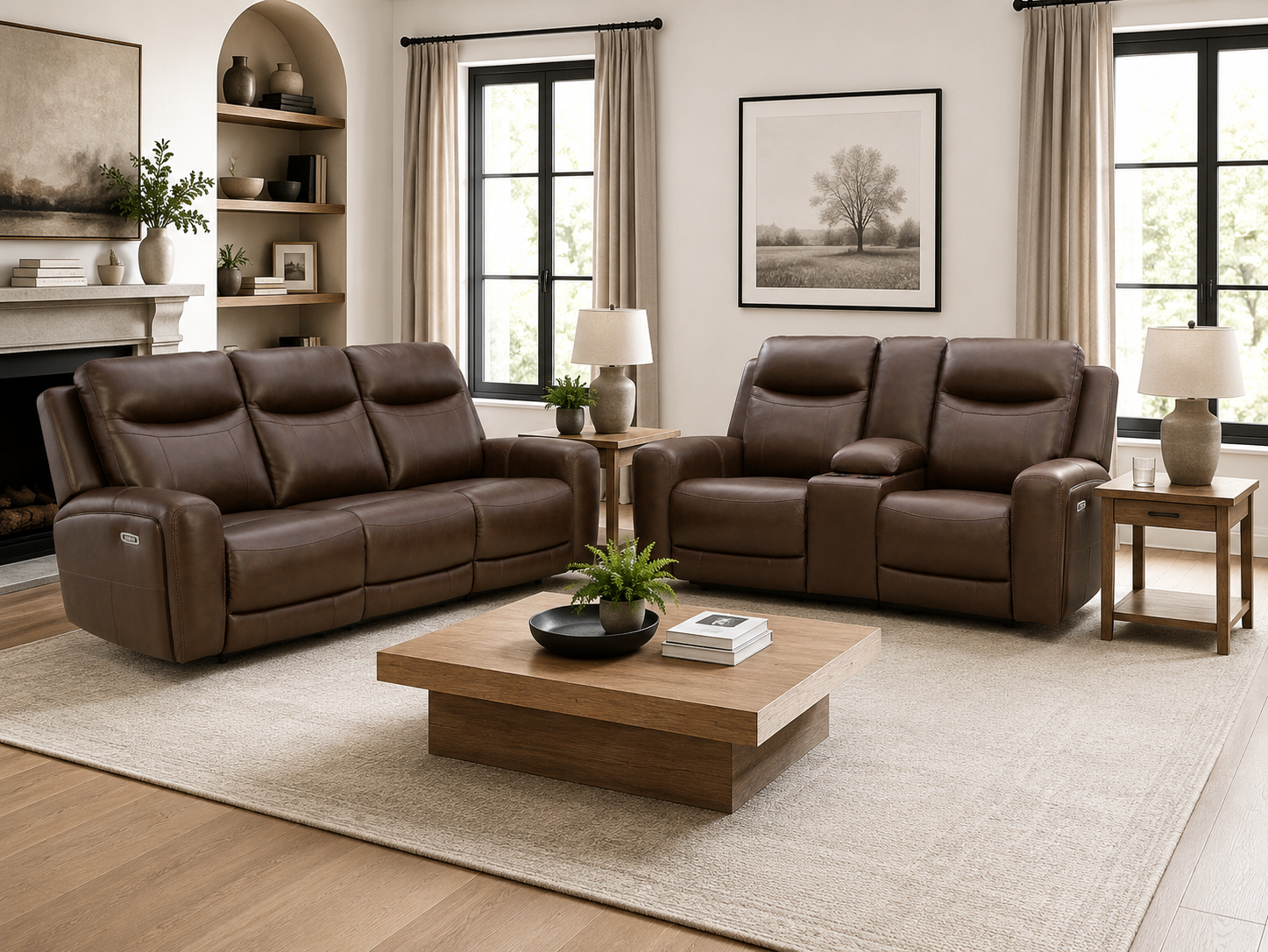 Gravier Cordova Power Reclining Living Room Set