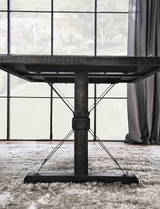Alfred Antique Black/Ivory 7-Piece Dining Room Set