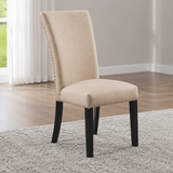 Kian Black/Beige Side Chair