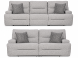 Acklen Place Pewter Power Reclining Living Room Set