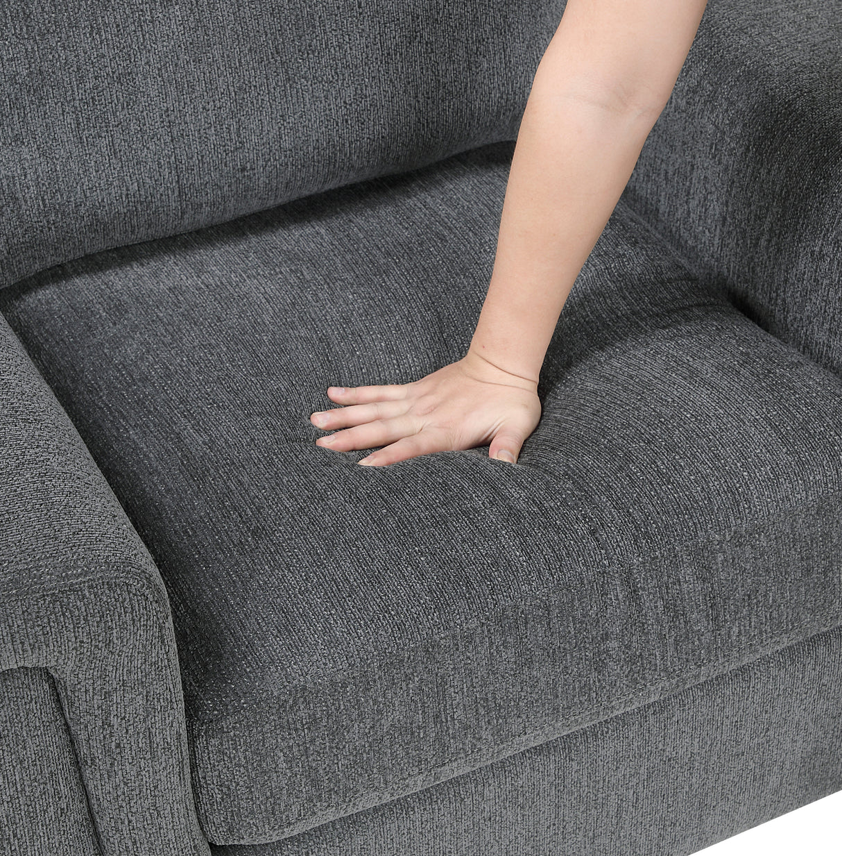 Chelsea Dark Gray Sofa from Homelegance - Luna Furniture