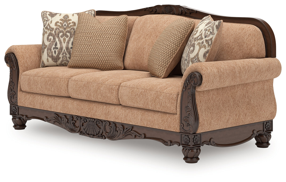 Chelsworth Golden Sofa from Ashley - Luna Furniture