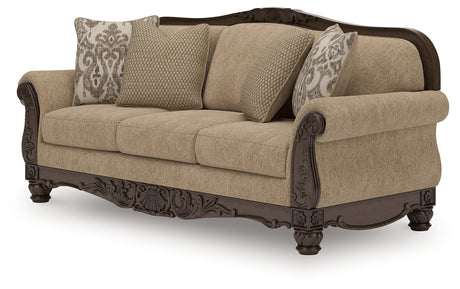 Chelsworth Sofa and Loveseat in Golden from Ashley - Luna Furniture