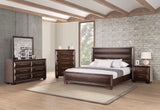 Chemnitz Espresso Queen Bed from Furniture of America - Luna Furniture