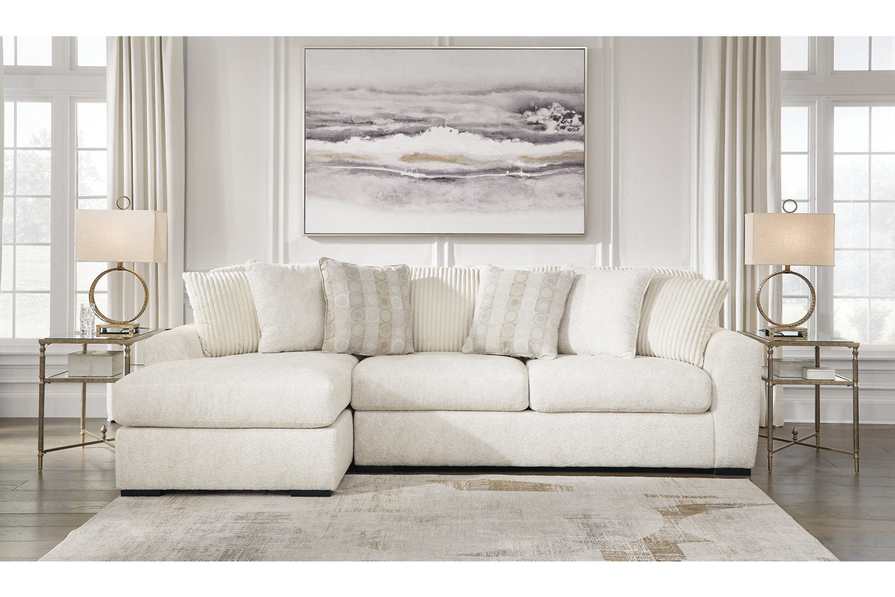Ashley Chessington Ivory 2-Piece LAF Chaise Sectional – Luna Furniture