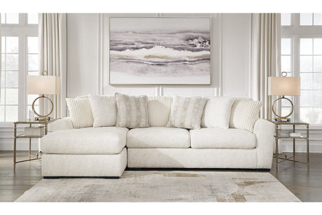 Chessington Ivory 2-Piece LAF Chaise Sectional from Ashley - Luna Furniture