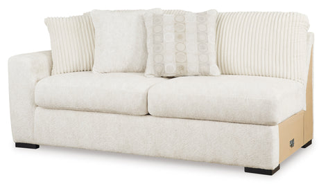 Chessington Ivory 4-Piece RAF Chaise Sectional from Ashley - Luna Furniture