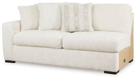 Chessington Ivory 4-Piece Sectional with Ottoman in Ivory from Ashley - Luna Furniture