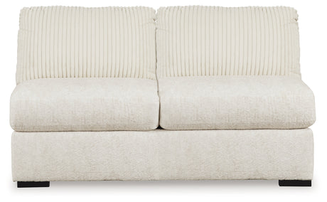 Chessington Ivory 4-Piece Sectional with Ottoman in Ivory from Ashley - Luna Furniture