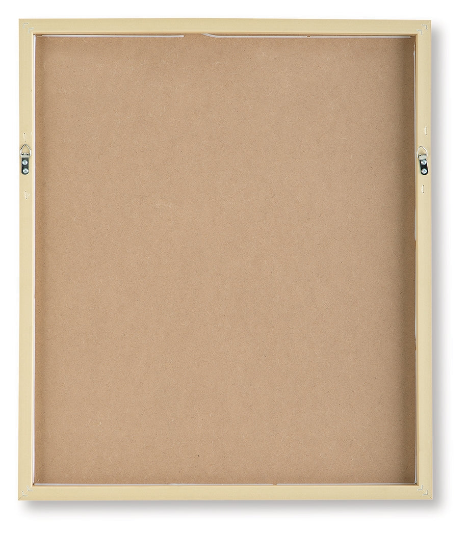 Chettings Beige/Gray/Blush Wall Art (Set of 4) from Ashley - Luna Furniture