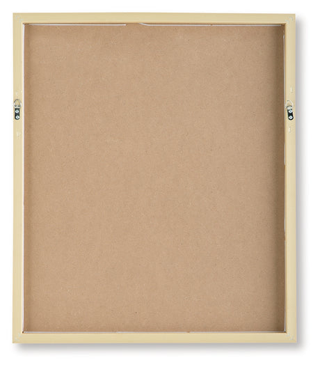 Chettings Beige/Gray/Blush Wall Art (Set of 4) from Ashley Furniture - Luna Furniture