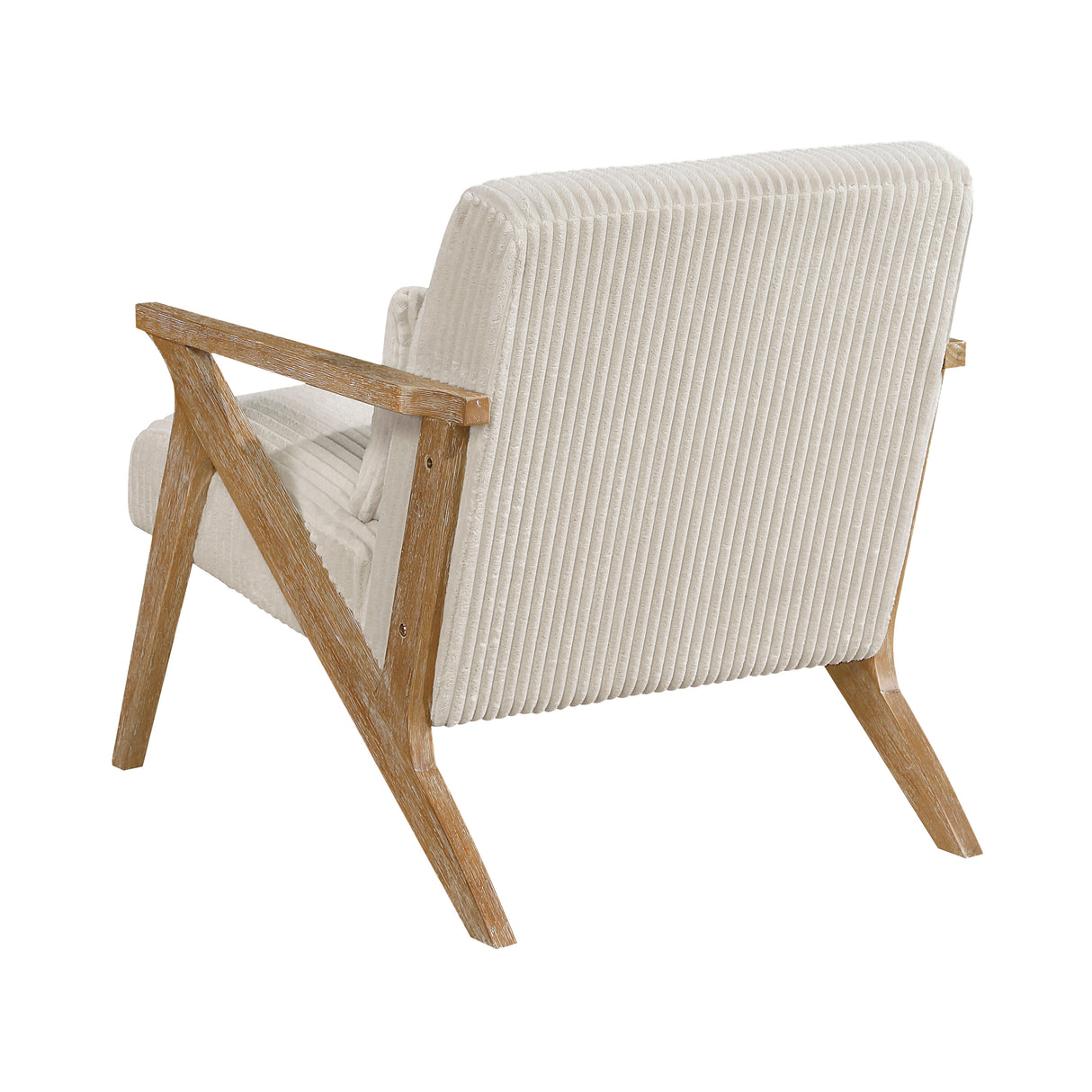 Chevron Beige Accent Chair from Homelegance - Luna Furniture