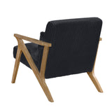 Chevron Black Accent Chair from Homelegance - Luna Furniture
