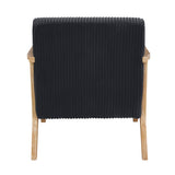 Chevron Black Accent Chair from Homelegance - Luna Furniture