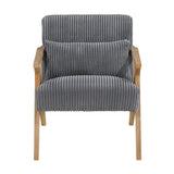Chevron Gray Accent Chair from Homelegance - Luna Furniture