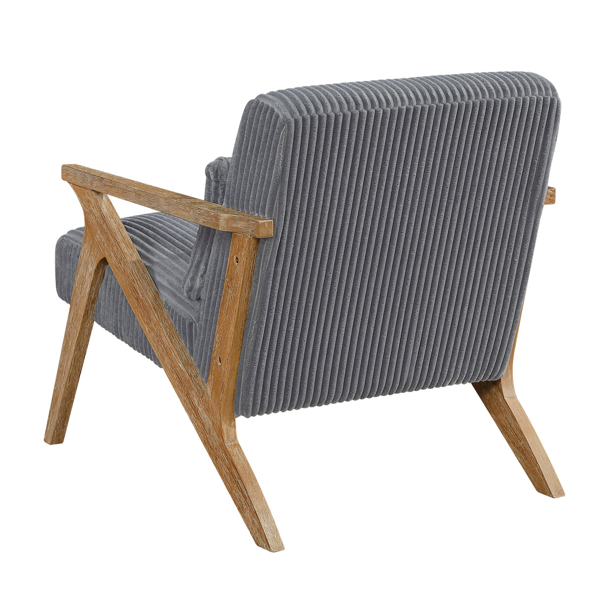 Chevron Gray Accent Chair from Homelegance - Luna Furniture