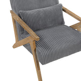 Chevron Gray Accent Chair from Homelegance - Luna Furniture