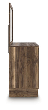 Chirason Brown Dresser and Mirror from Ashley - Luna Furniture