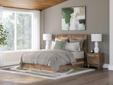 Chirason Brown Queen Panel Bed with Storage from Ashley - Luna Furniture