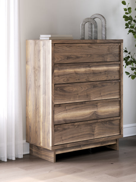 Chirason Brown Wide Chest from Ashley - Luna Furniture
