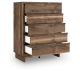 Chirason Brown Wide Chest from Ashley - Luna Furniture