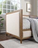 Chiron Light Oak/Beige Daybed from Furniture of America - Luna Furniture