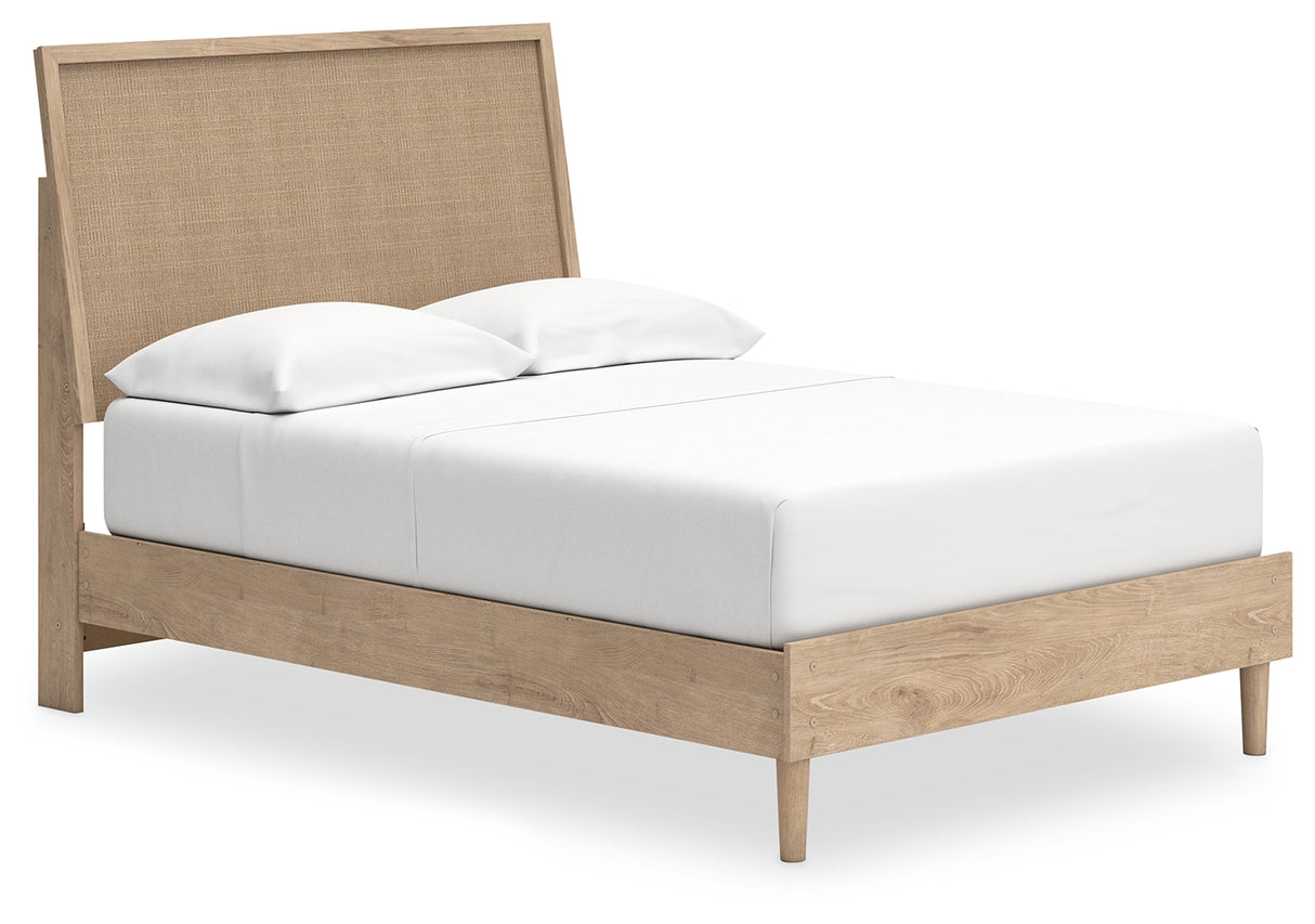 Cielden Full Panel Bed with Dresser and 2 Nightstands in Two-tone from Ashley - Luna Furniture