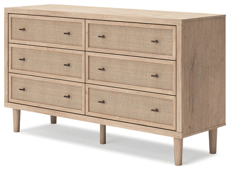 Cielden Queen Panel Bed with Dresser in Two-tone from Ashley - Luna Furniture