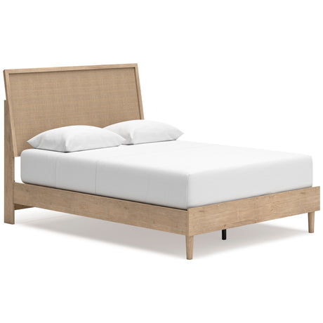 Cielden Tan Platform Bedroom Set from Ashley - Luna Furniture