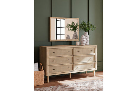 Cielden Two-tone Dresser and Mirror from Ashley - Luna Furniture