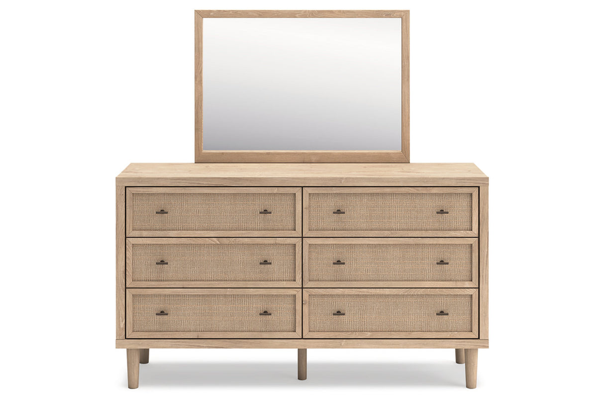 Cielden Two-tone Dresser and Mirror from Ashley - Luna Furniture
