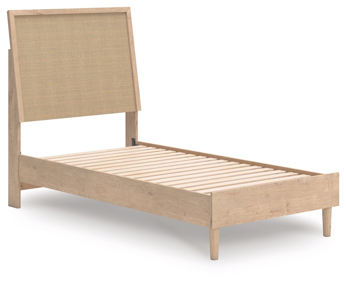 Cielden Two-tone Twin Platform Bed from Ashley - Luna Furniture