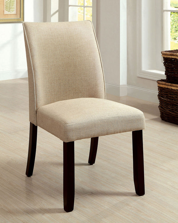 Cimma Espresso/Ivory Side Chair