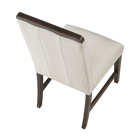 Clara Beige Upholstered Side Chair, Set of 2 from Homelegance - Luna Furniture