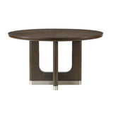 Clara Brown 54" Round Dining Table from Homelegance - Luna Furniture