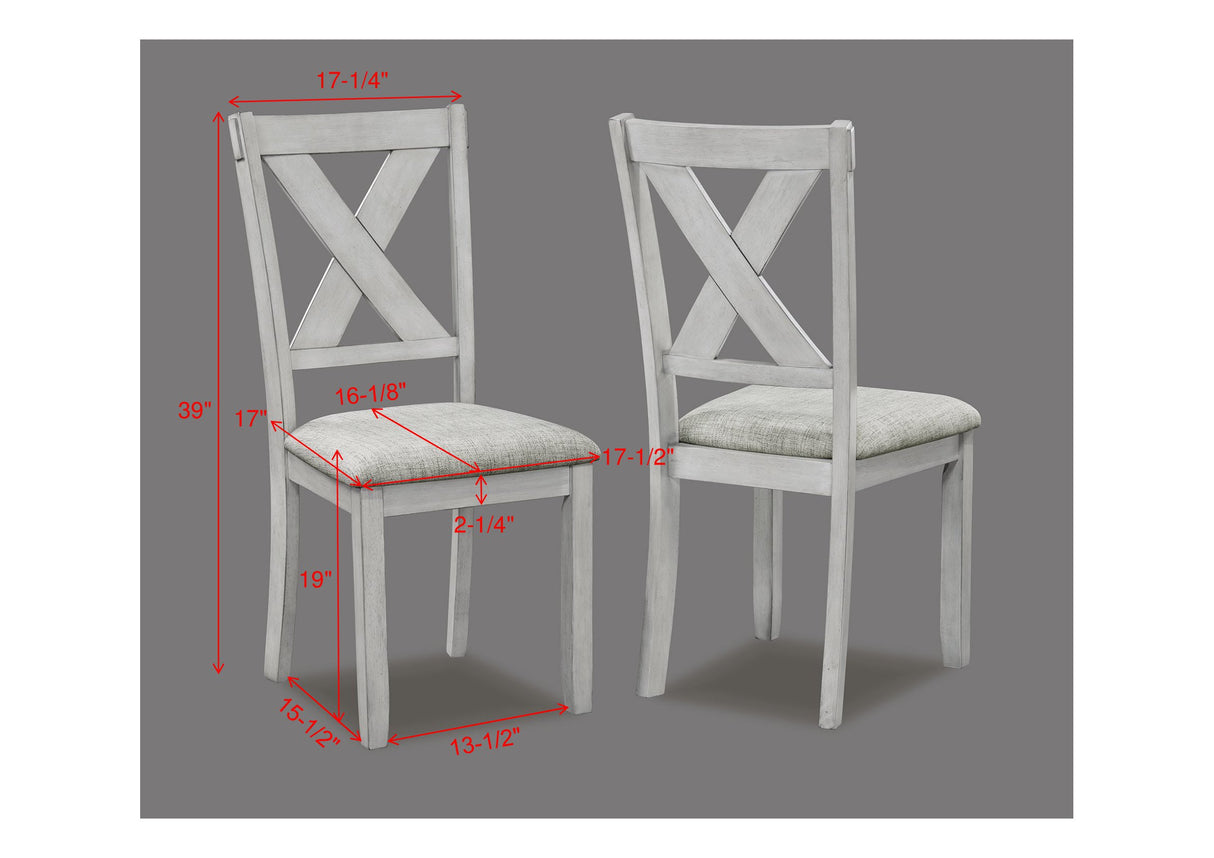 Clara Driftwood Dining Set from Crown Mark - Luna Furniture