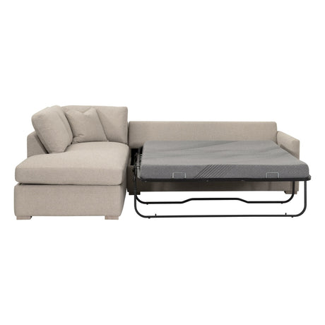 Clara 112" Slim Arm Sleeper Queen Lf Sectional from Essentials For Living - Luna Furniture