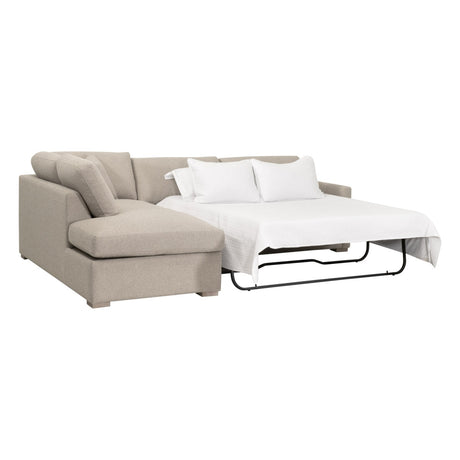 Clara 112" Slim Arm Sleeper Queen Lf Sectional from Essentials For Living - Luna Furniture