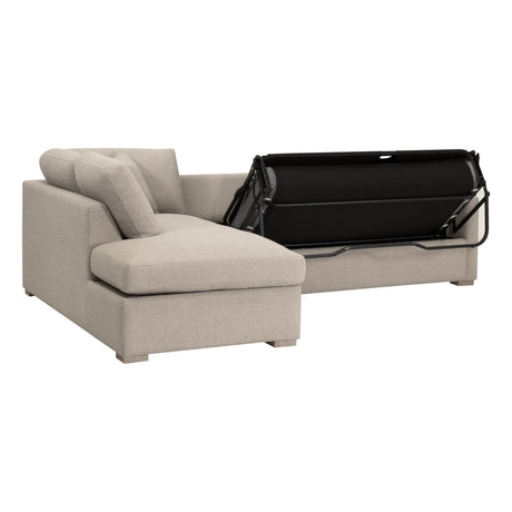 Clara 112" Slim Arm Sleeper Queen Lf Sectional from Essentials For Living - Luna Furniture
