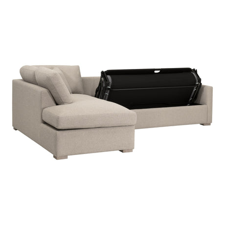 Clara 112" Slim Arm Sleeper Queen Lf Sectional from Essentials For Living - Luna Furniture