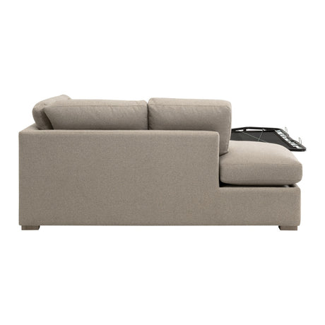 Clara 112" Slim Arm Sleeper Queen Lf Sectional from Essentials For Living - Luna Furniture