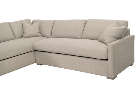 Clara 112" Slim Arm Sleeper Queen Lf Sectional from Essentials For Living - Luna Furniture