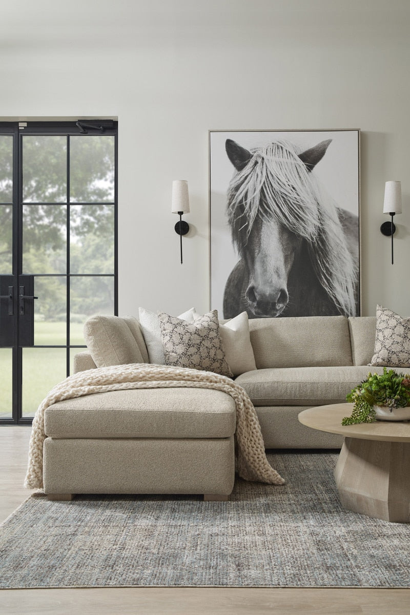Clara 112" Slim Arm Sleeper Queen Lf Sectional from Essentials For Living - Luna Furniture