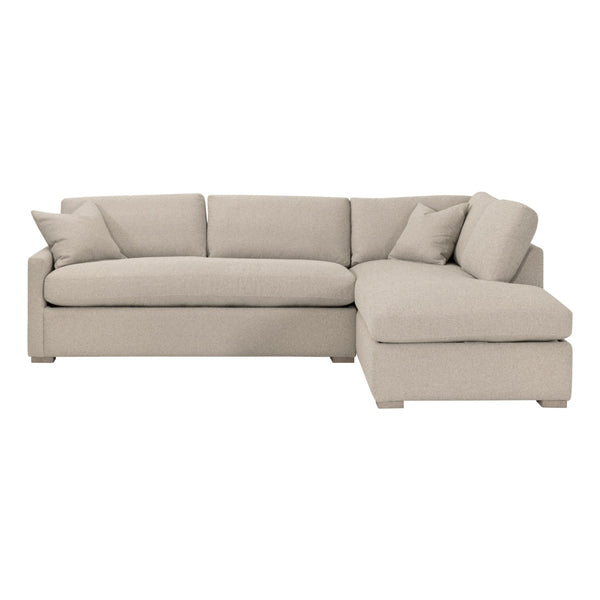 Clara 112" Slim Arm Sleeper Queen Rf Sectional