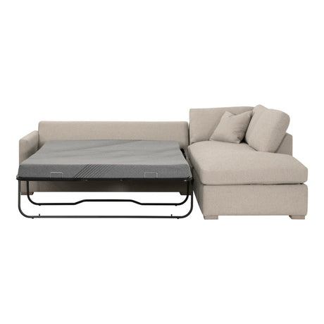 Clara 112" Slim Arm Sleeper Queen Rf Sectional from Essentials For Living - Luna Furniture