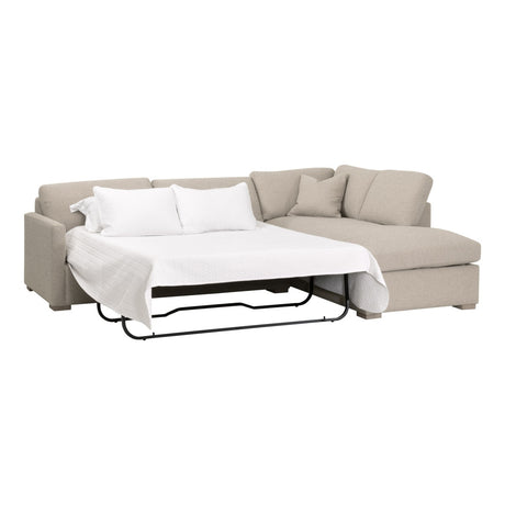 Clara 112" Slim Arm Sleeper Queen Rf Sectional from Essentials For Living - Luna Furniture