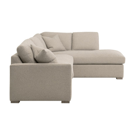 Clara 112" Slim Arm Sleeper Queen Rf Sectional from Essentials For Living - Luna Furniture