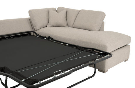 Clara 112" Slim Arm Sleeper Queen Rf Sectional from Essentials For Living - Luna Furniture